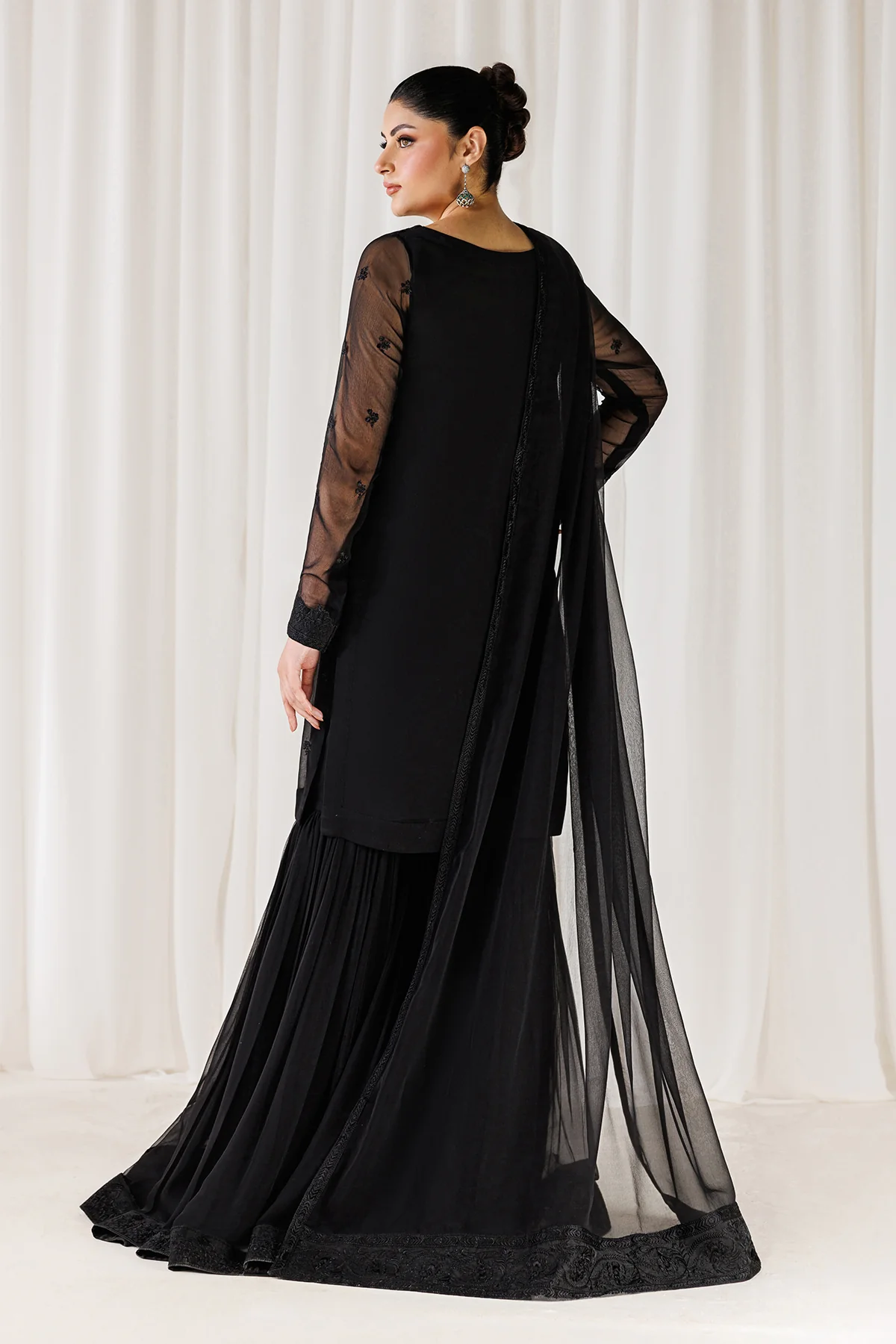 PLAIN CHIFFON DUPATTA-112 - Image 5