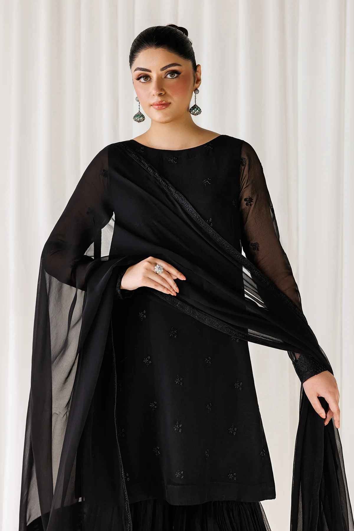 PLAIN CHIFFON DUPATTA-112 - Image 6