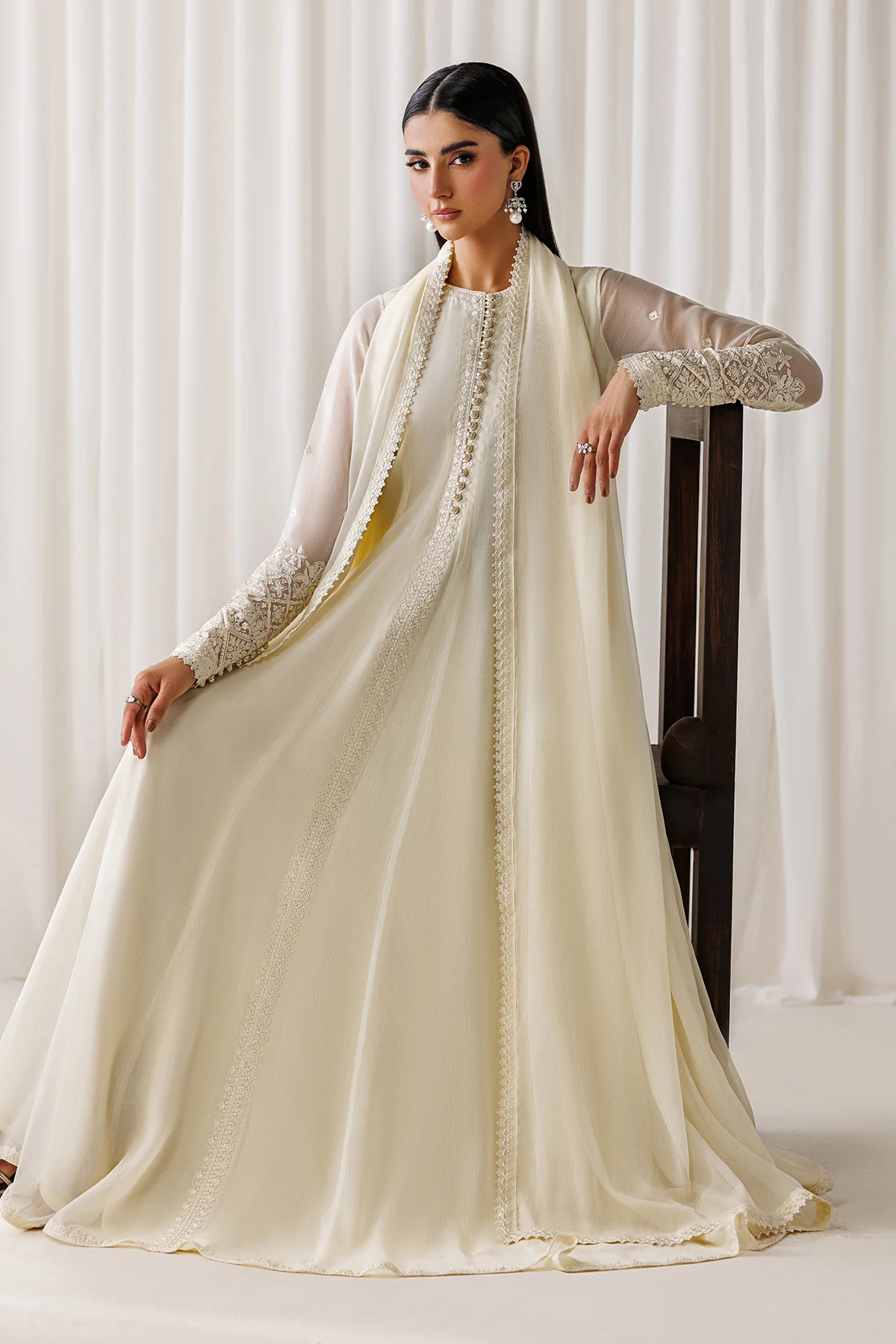 PLAIN CHIFFON DUPATTA-99 - Image 3